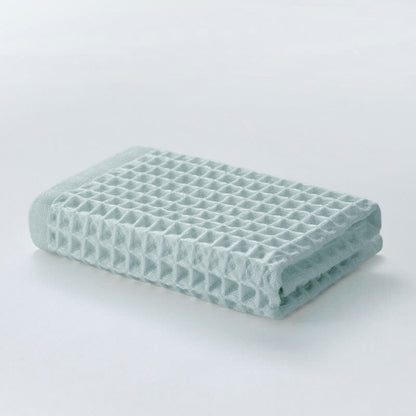 Serviettes en coton gaufré unies Ownkoti (lot de 6)