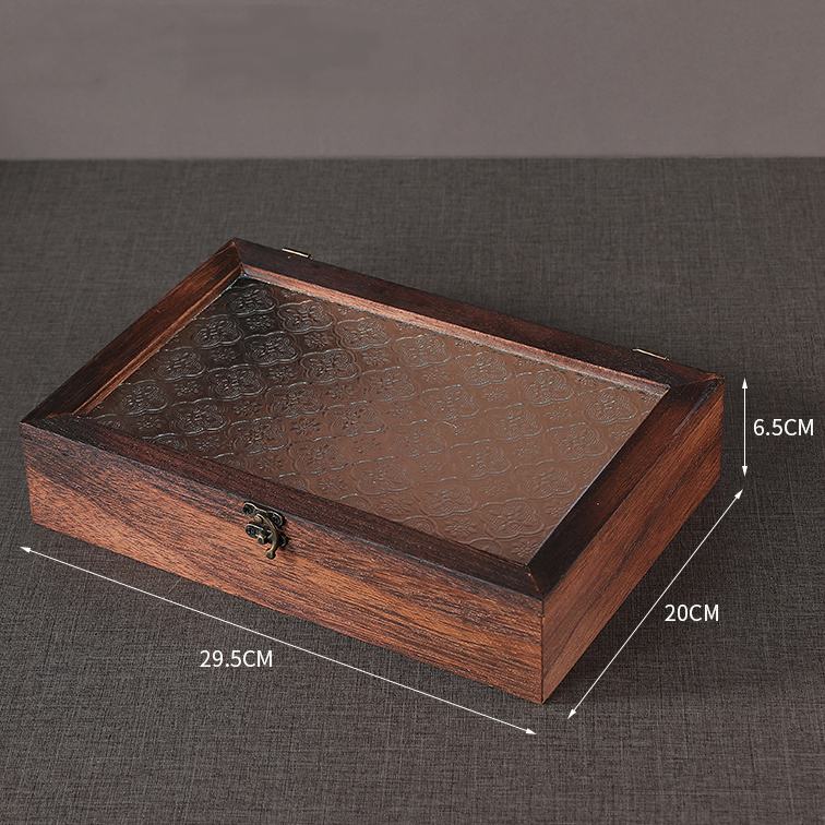 Coffret à bijoux en bois pour la table
