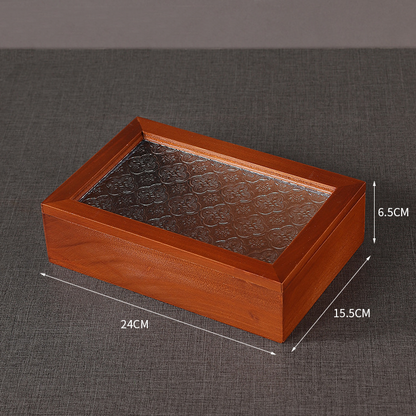 Coffret à bijoux en bois pour la table