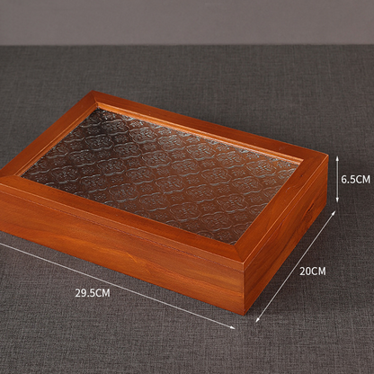 Coffret à bijoux en bois pour la table