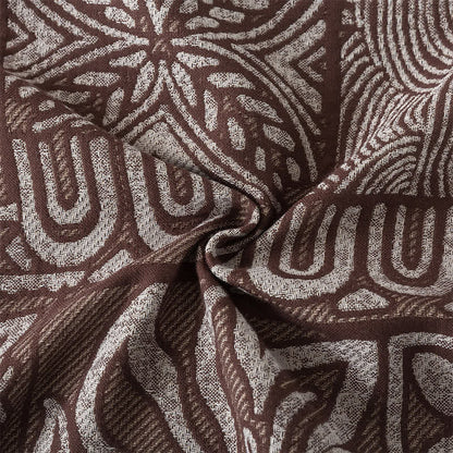 Couverture réversible à quatre couches en gaze de coton de style rétro