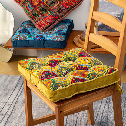 Coussin de chaise de sol marocain avec attaches