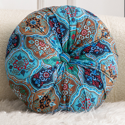 Coussin de chaise de sol moelleux pour fenêtres de style bohème