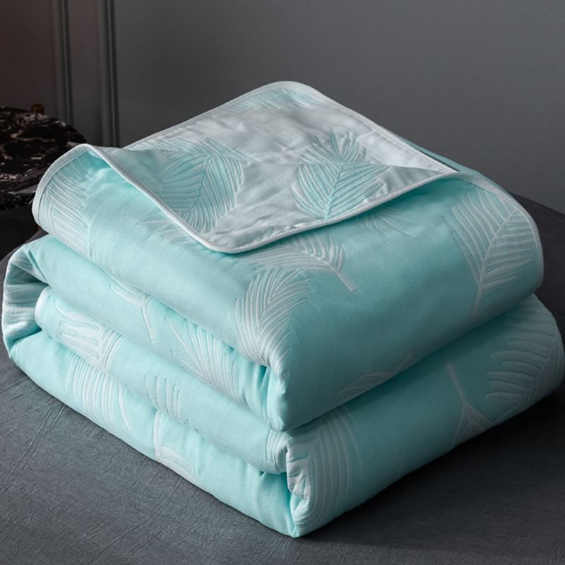 Couette respirante et confortable en gaze à six couches