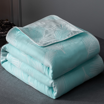 Couette respirante et confortable en gaze à six couches