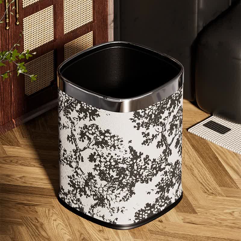 Poubelle décorative double couche Forest