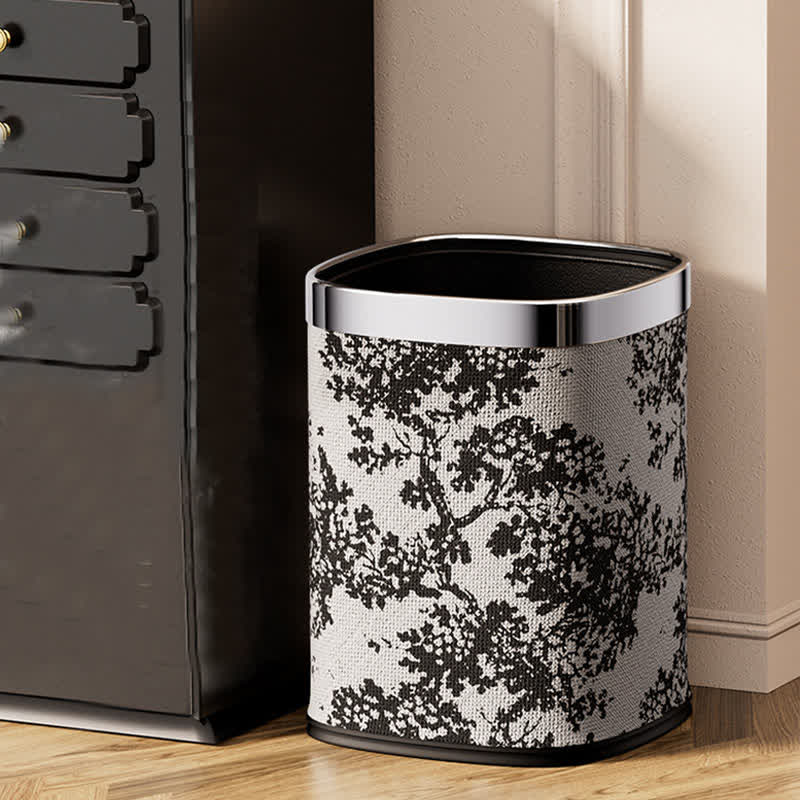 Poubelle décorative double couche Forest