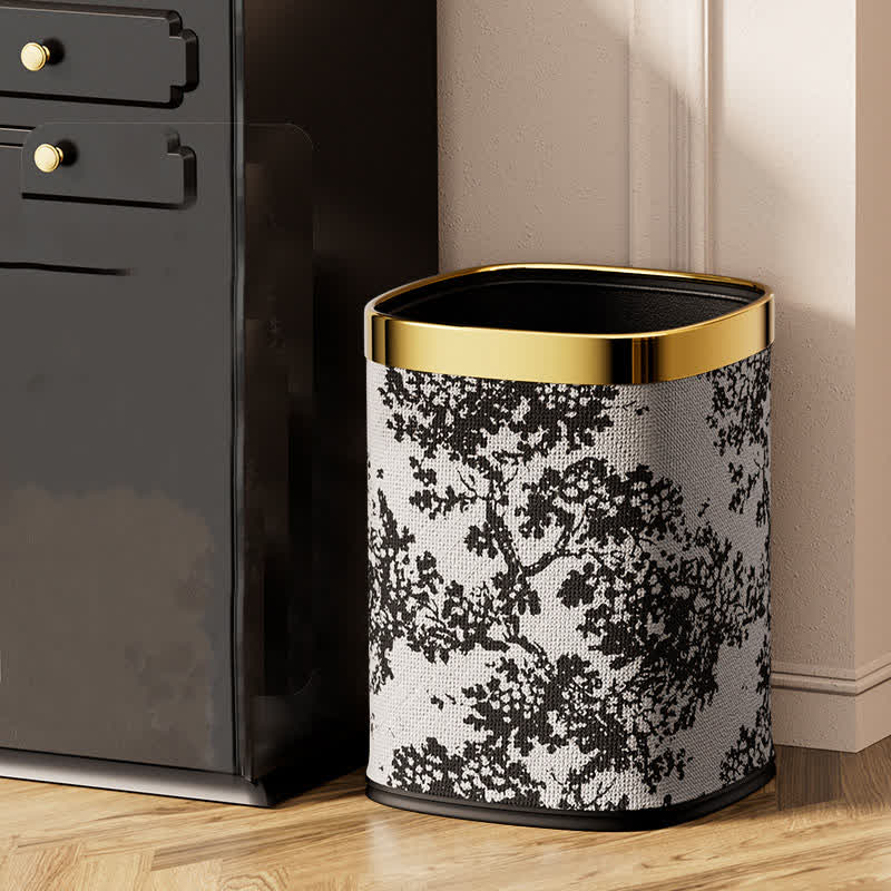 Poubelle décorative double couche Forest