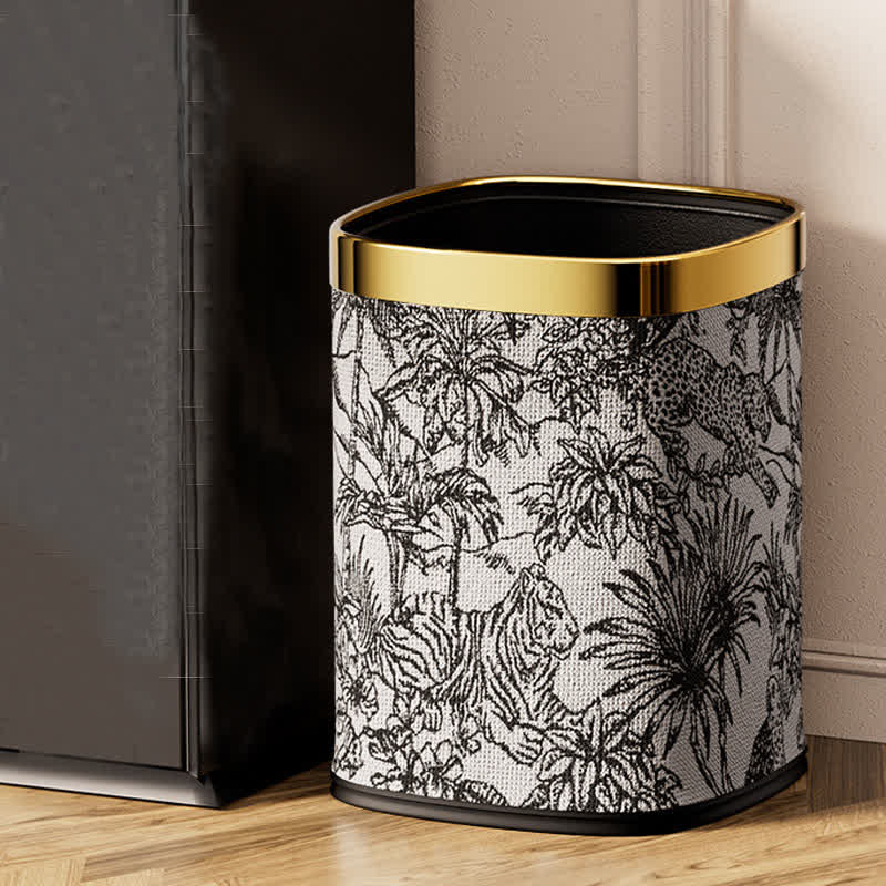 Poubelle décorative double couche Forest