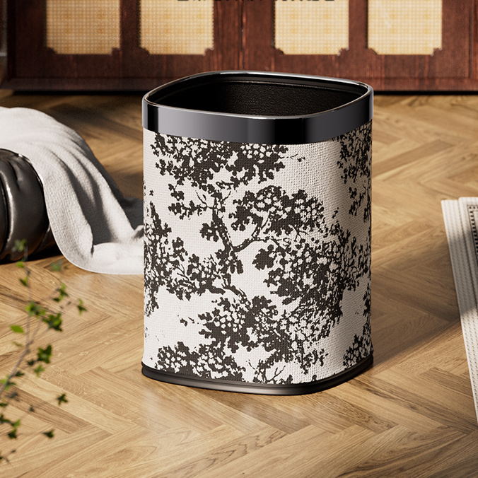Poubelle décorative double couche Forest