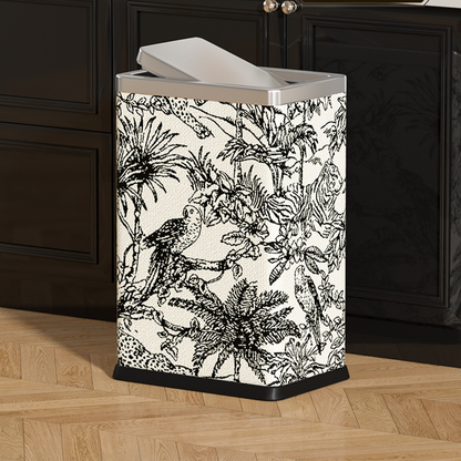 Poubelle rectangulaire Forest avec couvercle basculant