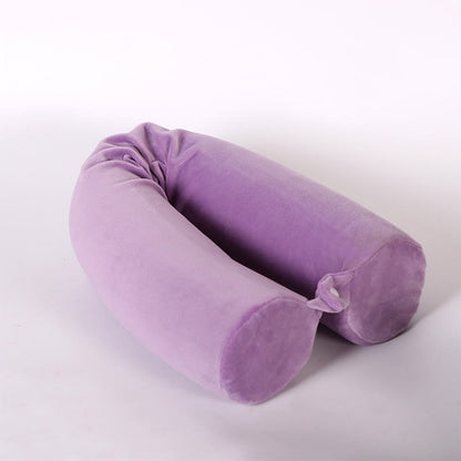 Oreiller de voyage polyvalent et pliable pour le cou