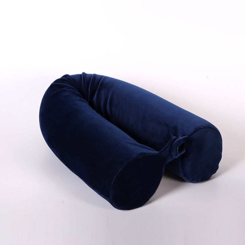 Oreiller de voyage polyvalent et pliable pour le cou