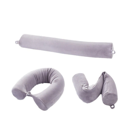 Oreiller de voyage polyvalent et pliable pour le cou