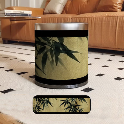 Poubelle rurale luxueuse en bambou