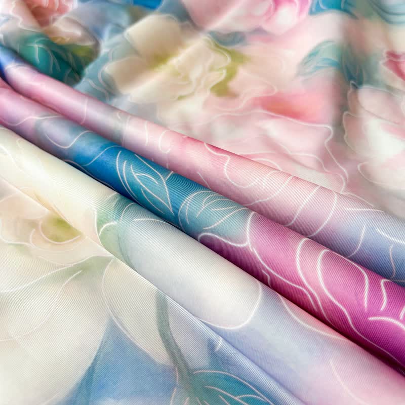 Couverture rafraîchissante confortable « Blooming Flower World »