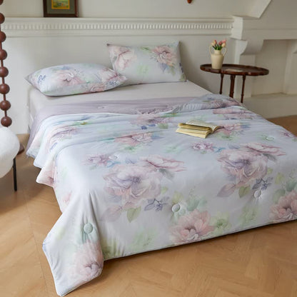 Couette légère et rafraîchissante « Fleur en fleurs »