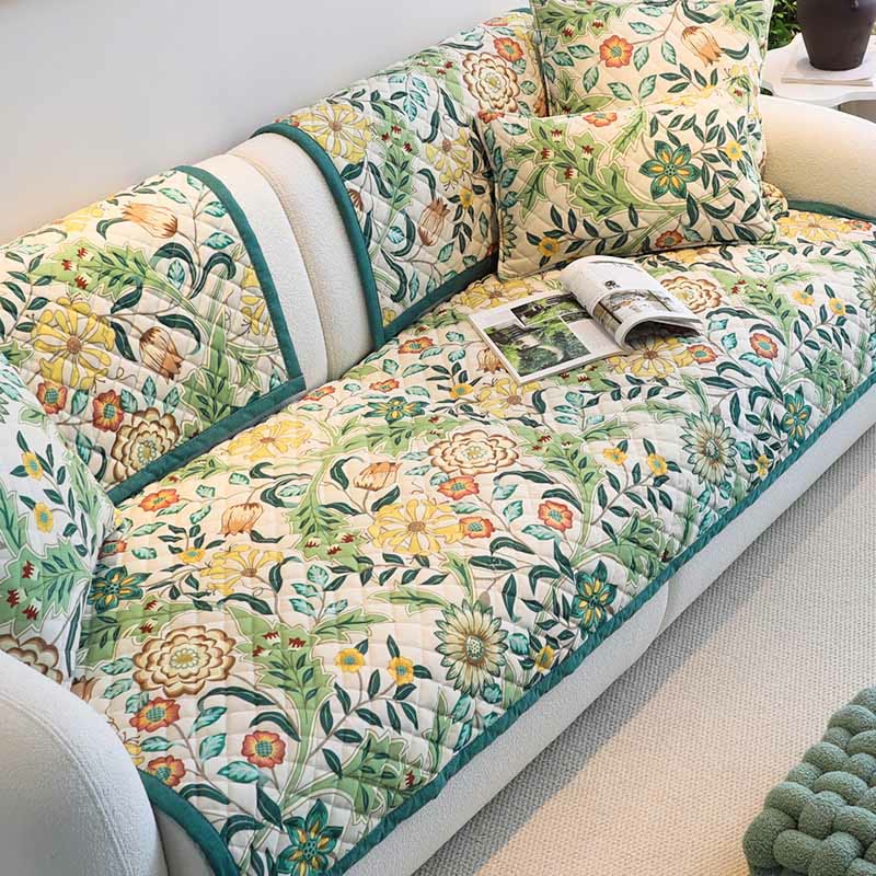 Housse de canapé de style pastoral moderne