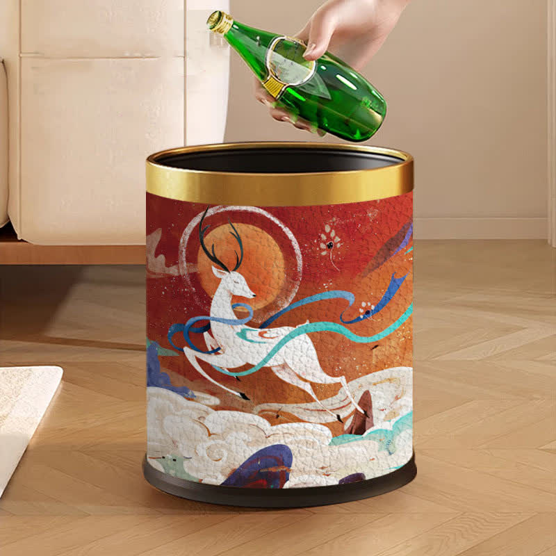 Poubelle exotique, durable et de grande capacité
