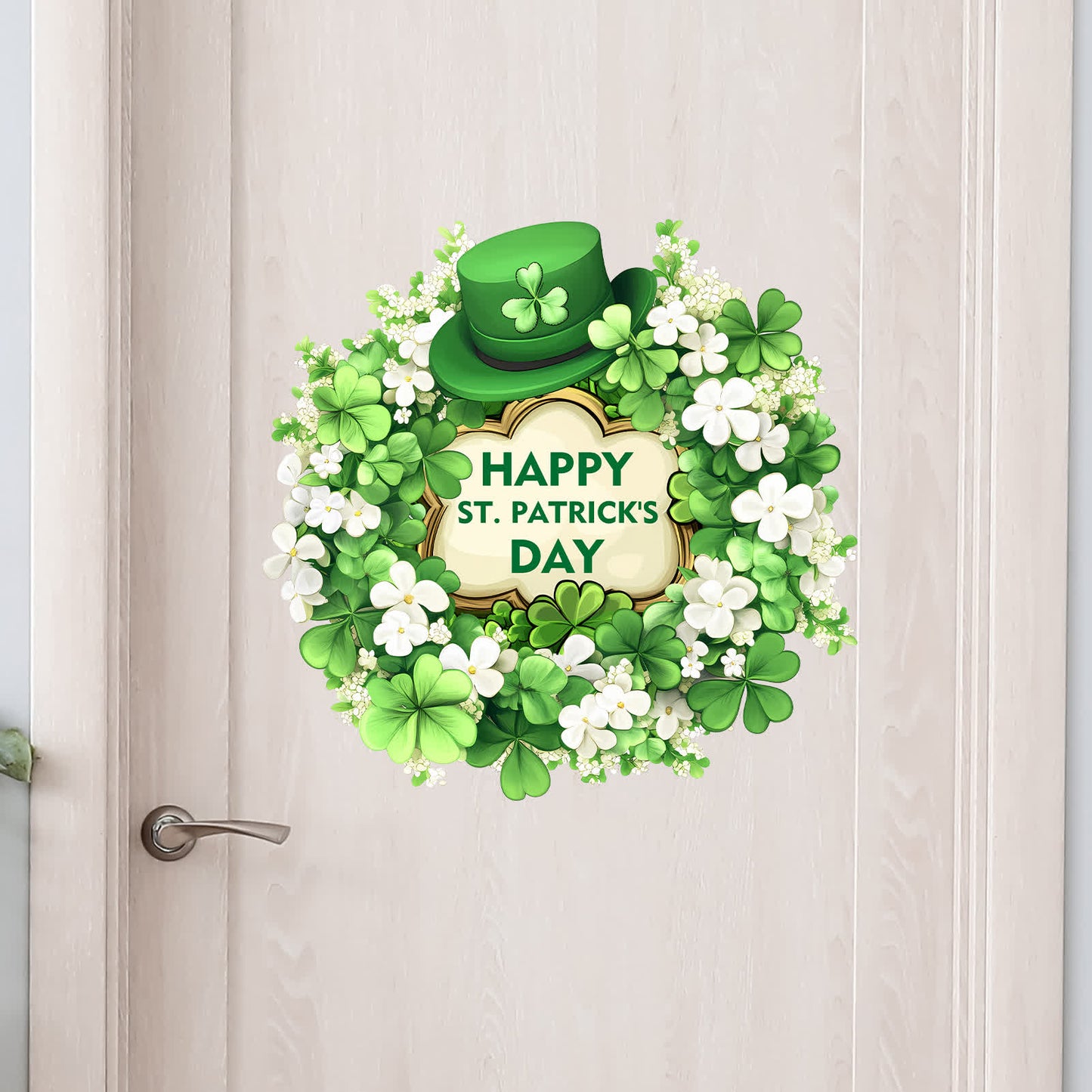 Autocollant mural Joyeuse fête de la Saint-Patrick