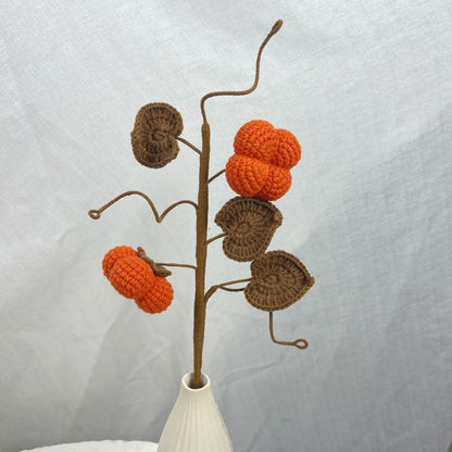 Bouquet de fruits créatif fait main au crochet et tricoté