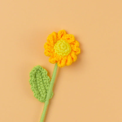 Magnifique bouquet de marguerites tricoté à la main au crochet
