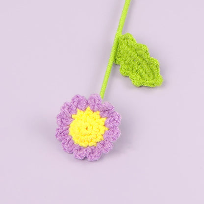 Magnifique bouquet de marguerites tricoté à la main au crochet
