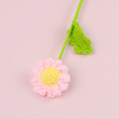 Magnifique bouquet de marguerites tricoté à la main au crochet