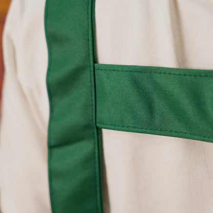 Tablier imperméable élégant à motif rose avec poche