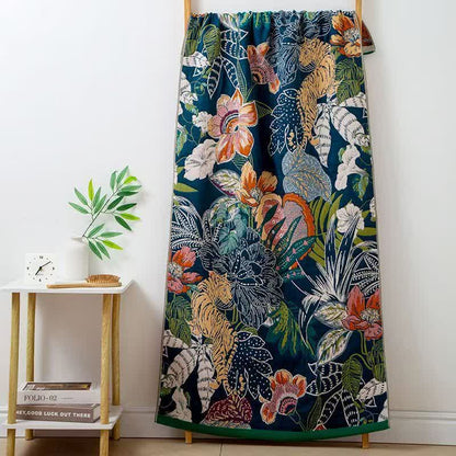 Serviette en gaze de coton absorbante et à séchage rapide