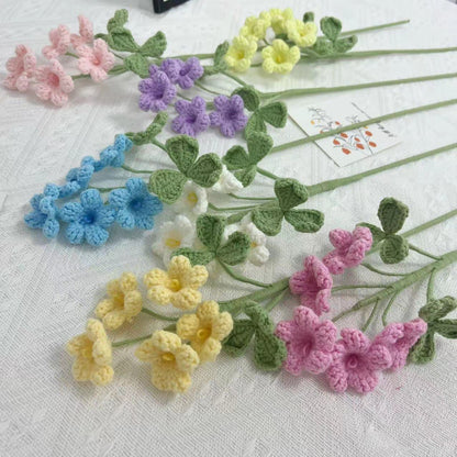 Oxalis Corniculata tricoté à la main au crochet