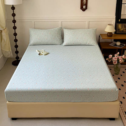 Drap-housse « Refresh » en gaze de coton à motif floral