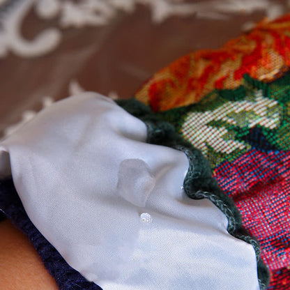 Ensemble de tablier imperméable à motif floral rétro