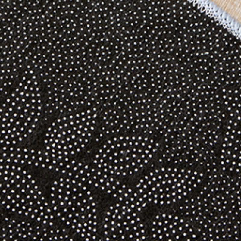 Tapis de sol anti-salissures et absorbant au style floral pastoral
