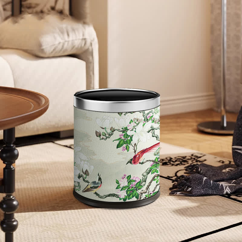 Corbeille à papier rurale, double couche et durable