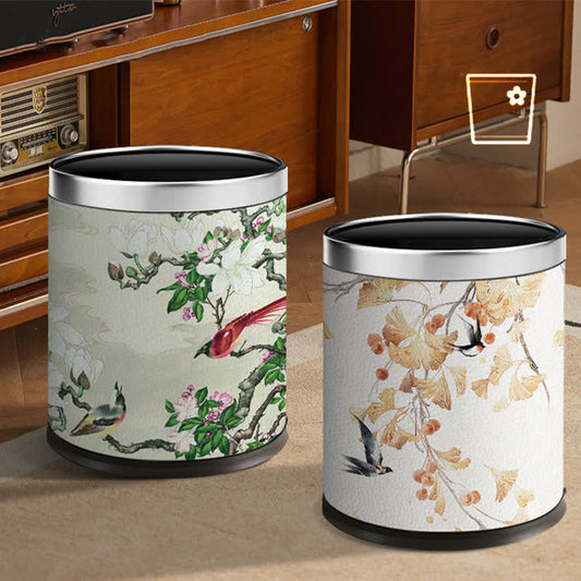 Corbeille à papier rurale, double couche et durable