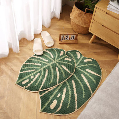 Tapis de sol antidérapant en forme de trèfle à quatre feuilles