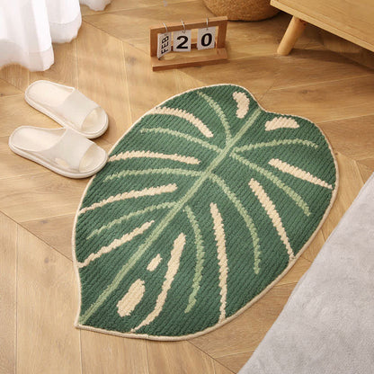 Tapis de sol antidérapant en forme de trèfle à quatre feuilles