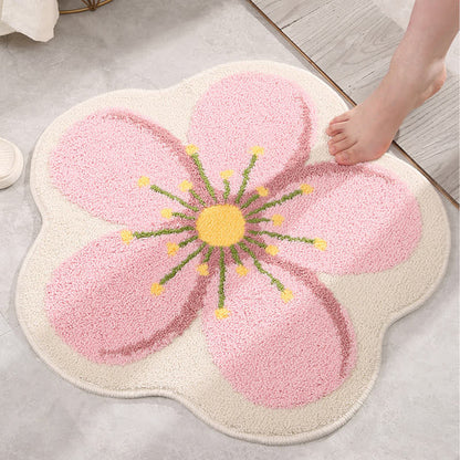Joli tapis de sol antidérapant en forme de fruit végétal