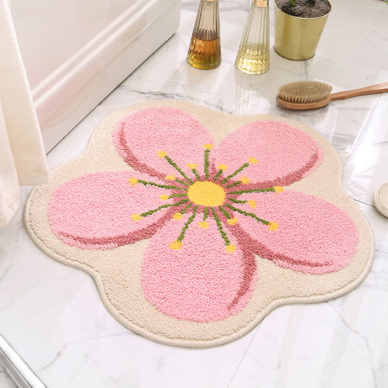 Joli tapis de sol antidérapant en forme de fruit végétal