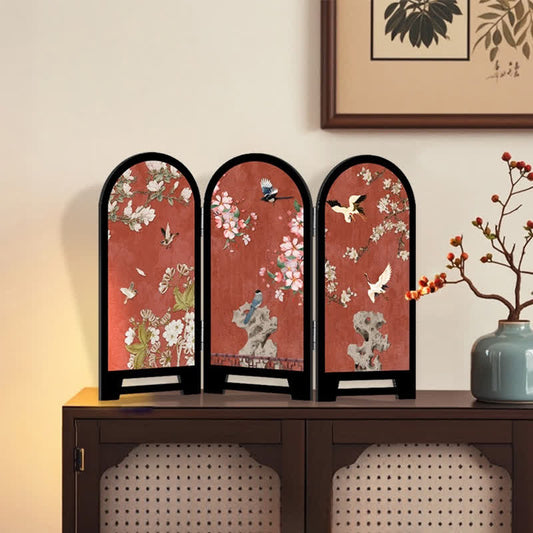 Paravent rétro décoratif pour bureau