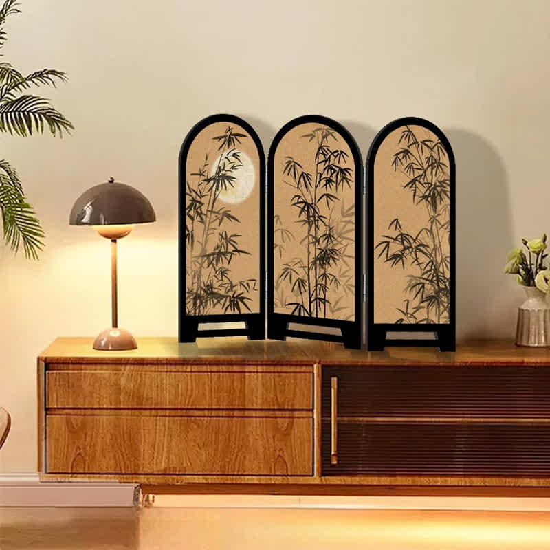 Paravent rétro décoratif pour bureau