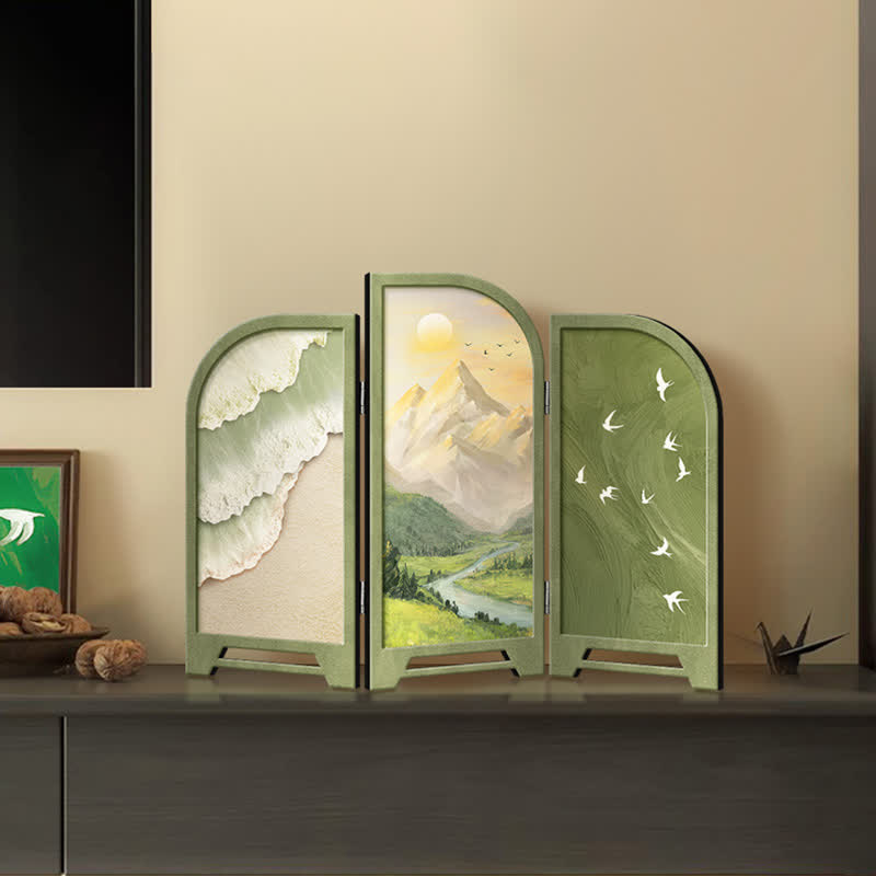 Paravent rural, ornement de décoration intérieure