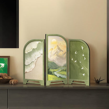 Paravent rural, ornement de décoration intérieure