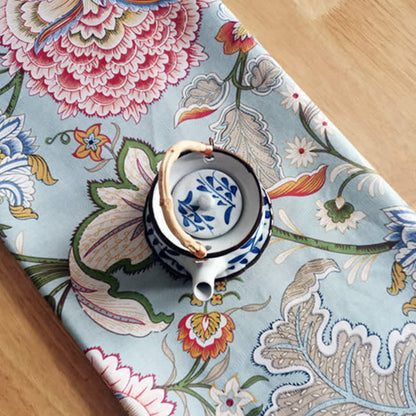 Nappe à motif floral bohème vintage