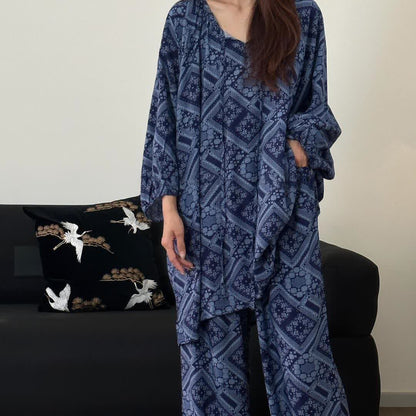 Ensemble de vêtements de nuit marocains amples grande taille