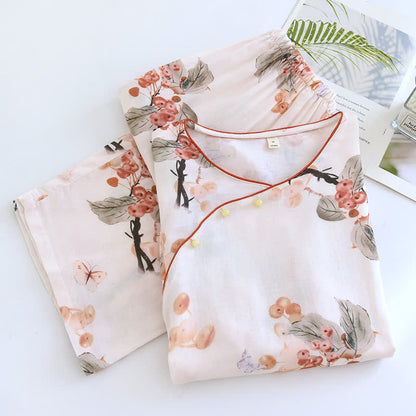 Ensemble pyjama Hawthorn en fibre de bambou
