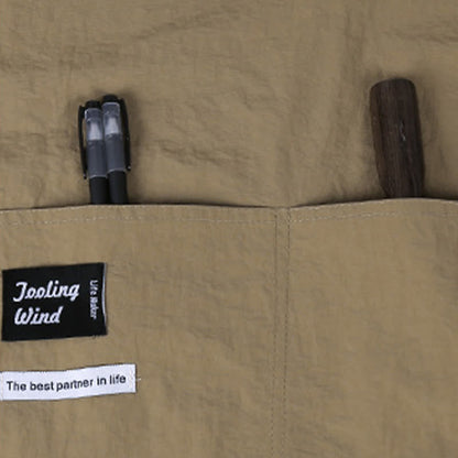 Gilet uni, tablier imperméable