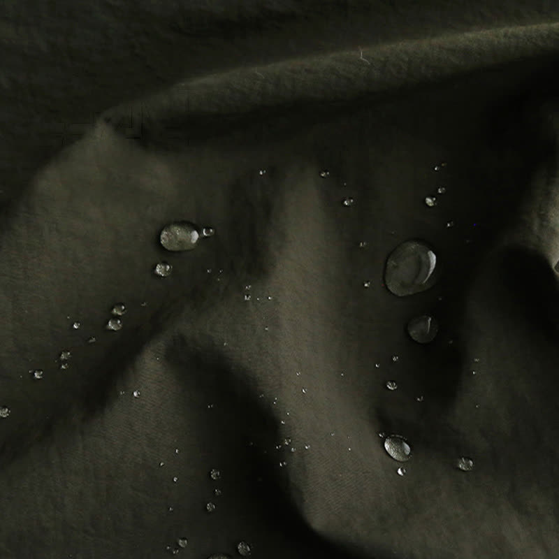 Gilet uni, tablier imperméable