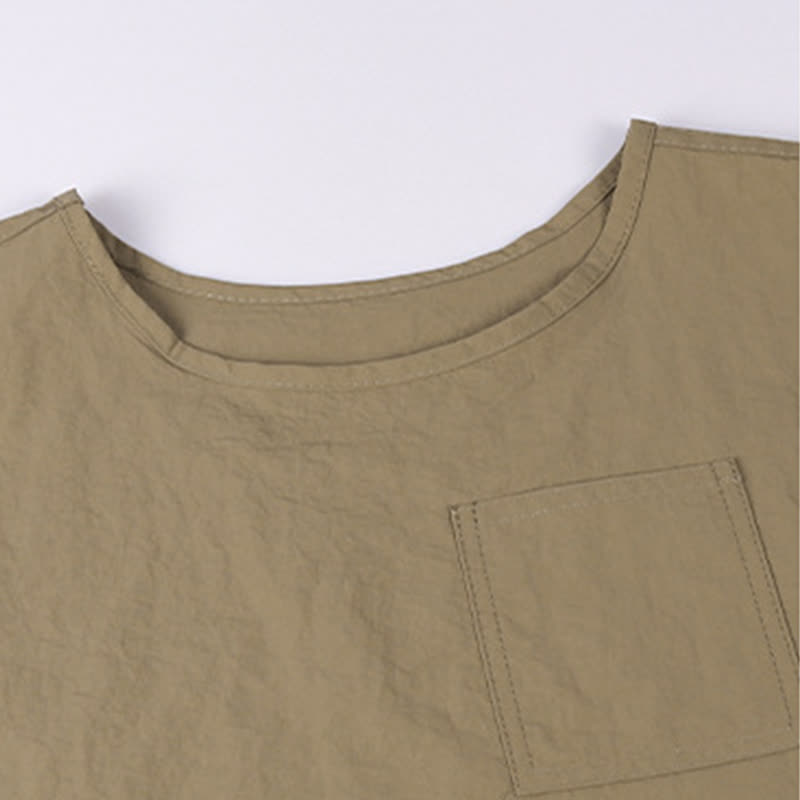 Gilet uni, tablier imperméable